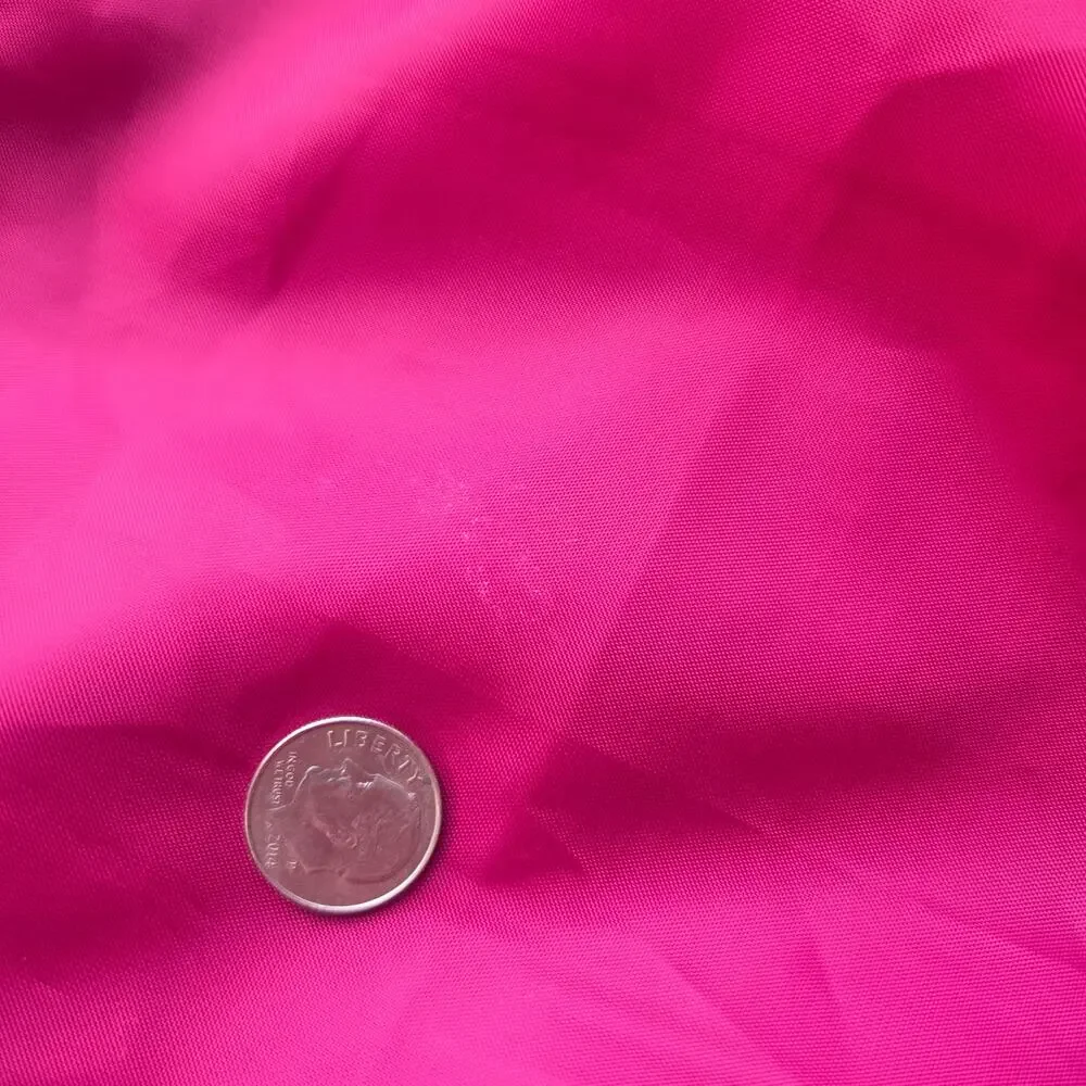 Vintage Y2K Babydoll Party Dress Embroidered Tulle Glam Prom Women Magenta 6 - Picture 13 of 15